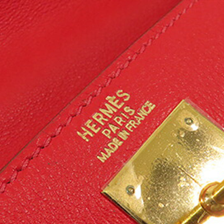 Hermès Gulliver Kelly II Retourne 32 Rouge