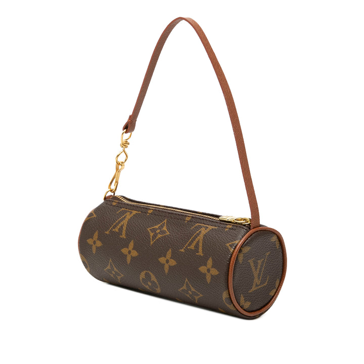 Papillon Pochette Monogramm Braun
