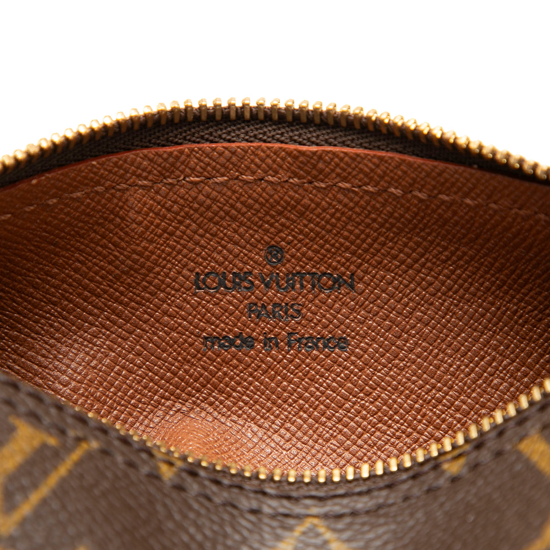 Papillon Pochette Monogramm Braun