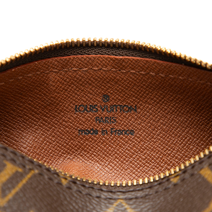 Papillon Pochette Monogramm Braun