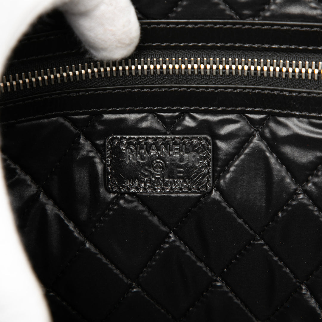 Chanel Distressed Cuir de veau Je Ne Suis Pas En Solde Pochette