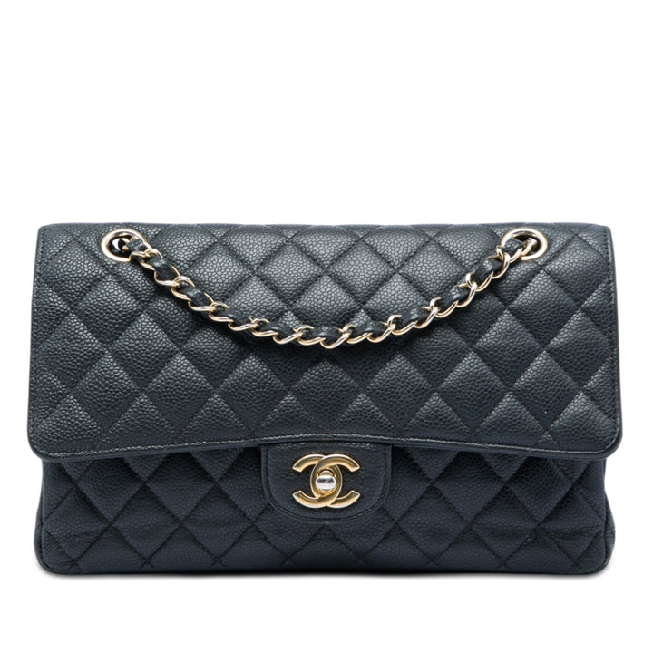 Chanel Medium Classic Caviar Double rabat