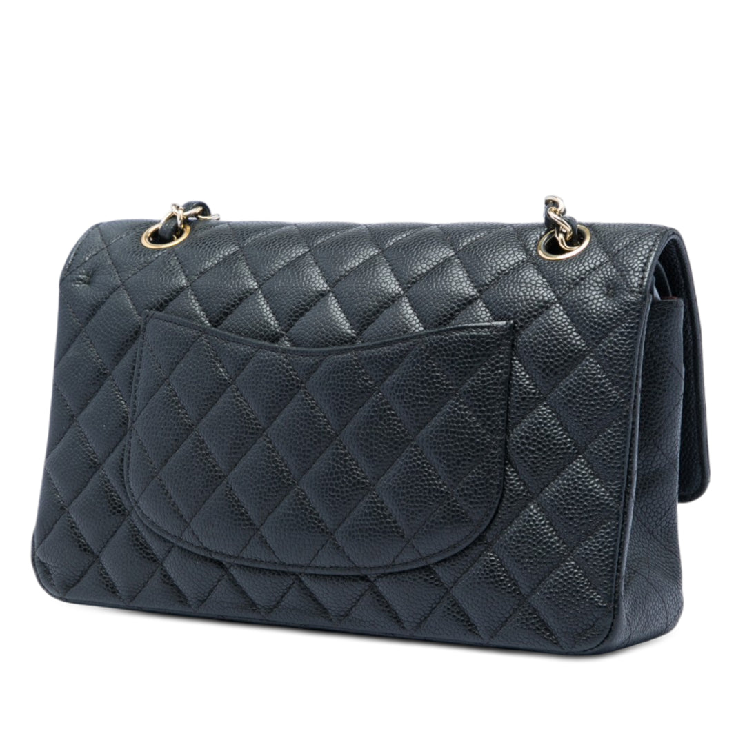 Chanel Medium Classic Caviar Double rabat