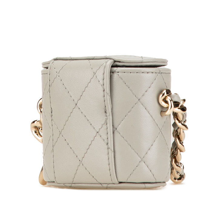 Chanel Mini Cuir d’agneau Elegant Chain Vanity