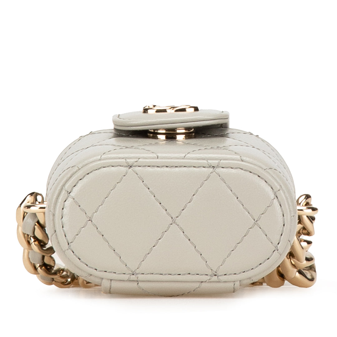 Chanel Mini Cuir d’agneau Elegant Chain Vanity