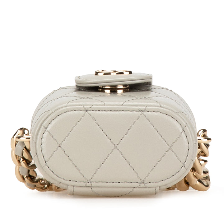 Chanel Mini Cuir d’agneau Elegant Chain Vanity