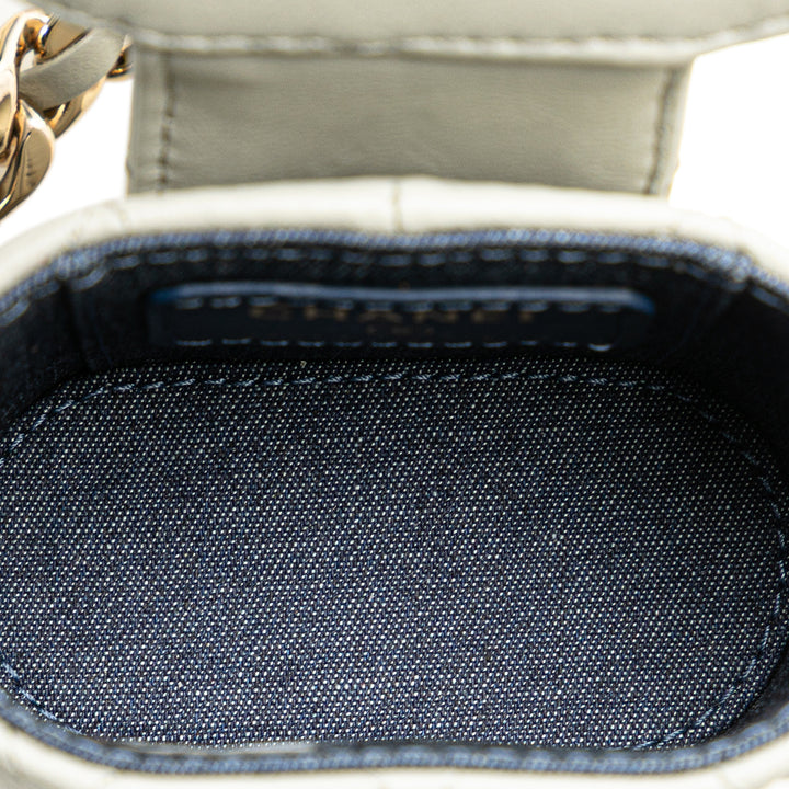 Chanel Mini Cuir d’agneau Elegant Chain Vanity