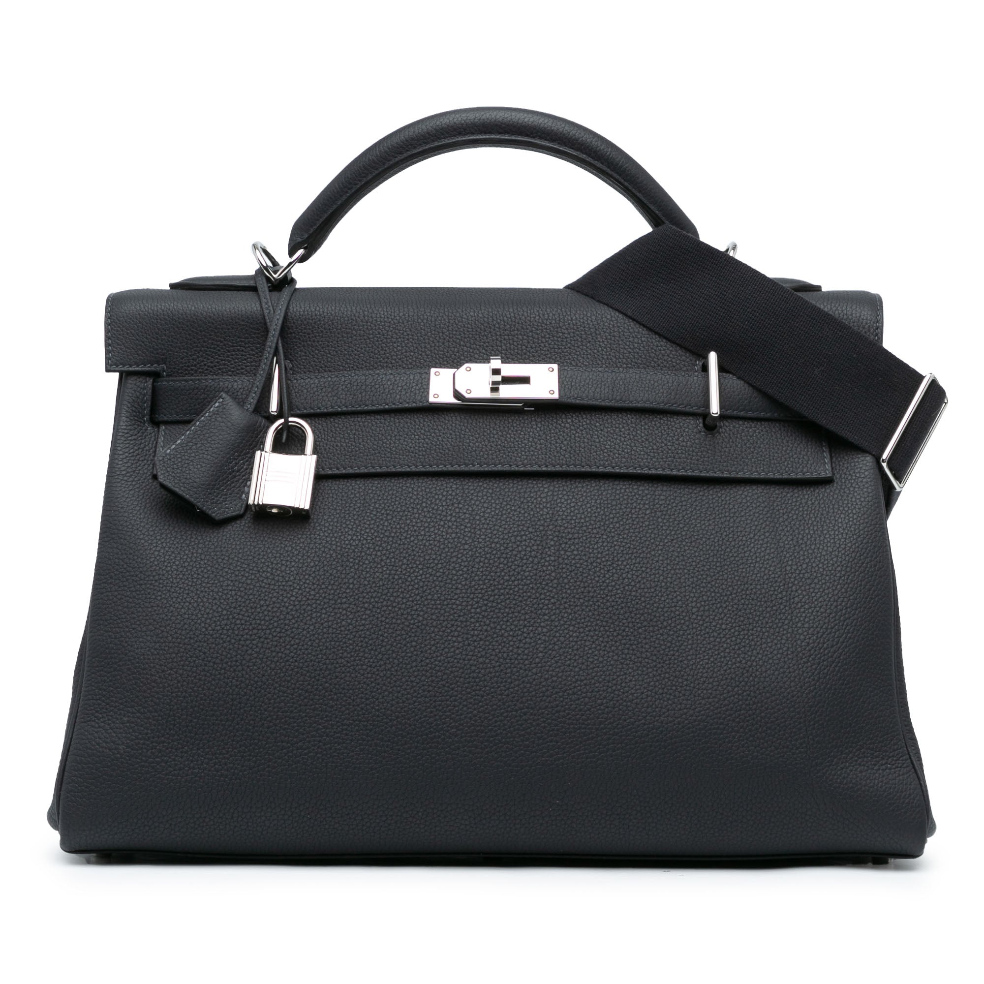Hermès Hermès Kelly 42 Maxi Togo Black Pre-owned | GABY PARIS