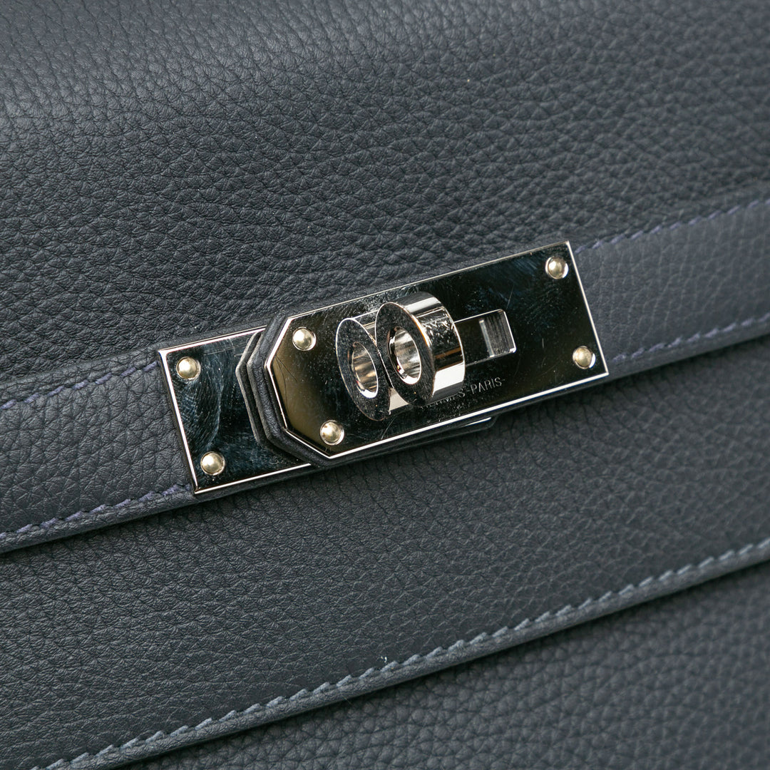 Hermès Togo Maxi Kelly 42 Noir