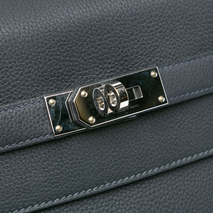 Hermès Togo Maxi Kelly 42 Noir