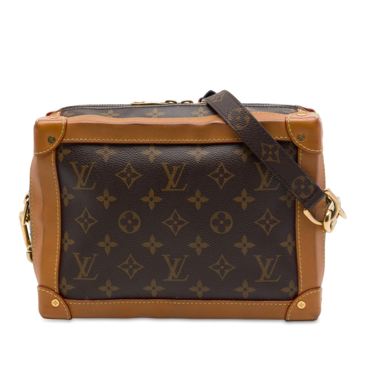 Louis Vuitton Souple Trunk Monogram Marron – vue principale – GABY PARIS