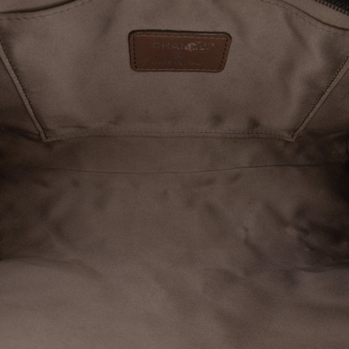 Chanel embossé Cuir verni Lucky Symbols Pochette