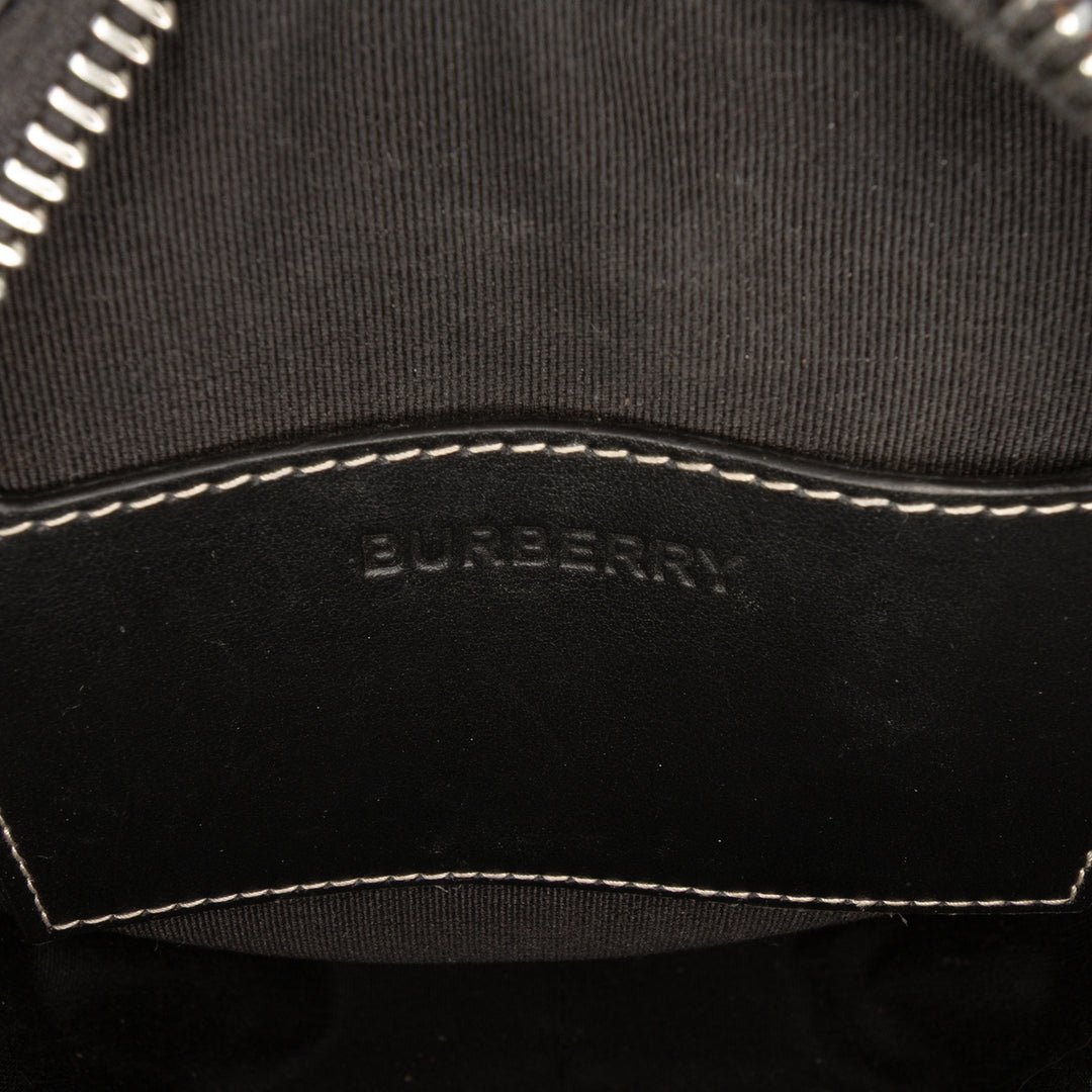 Burberry Giant Check E-Toile Vertical Paddy Sac porté croisé