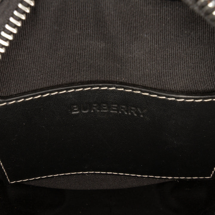 Burberry Giant Check E-Toile Vertical Paddy Sac porté croisé