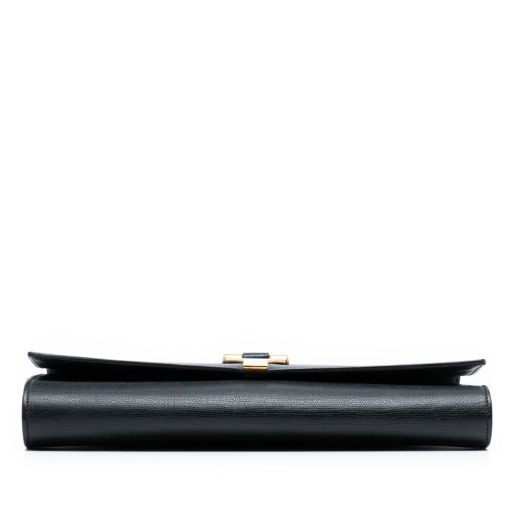Saint Laurent Textured Cuir Chyc Ligne Pochette