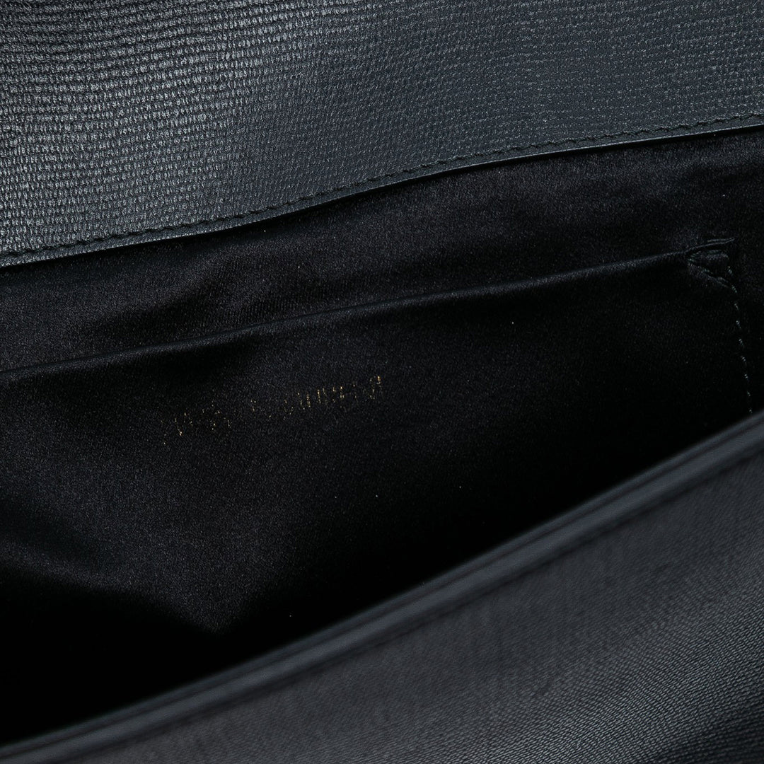 Saint Laurent Textured Cuir Chyc Ligne Pochette