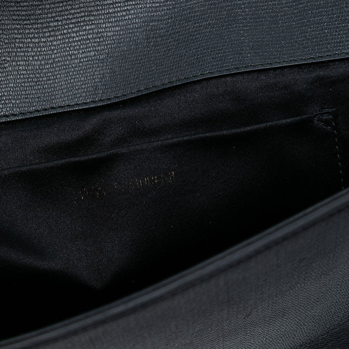Saint Laurent Textured Cuir Chyc Ligne Pochette