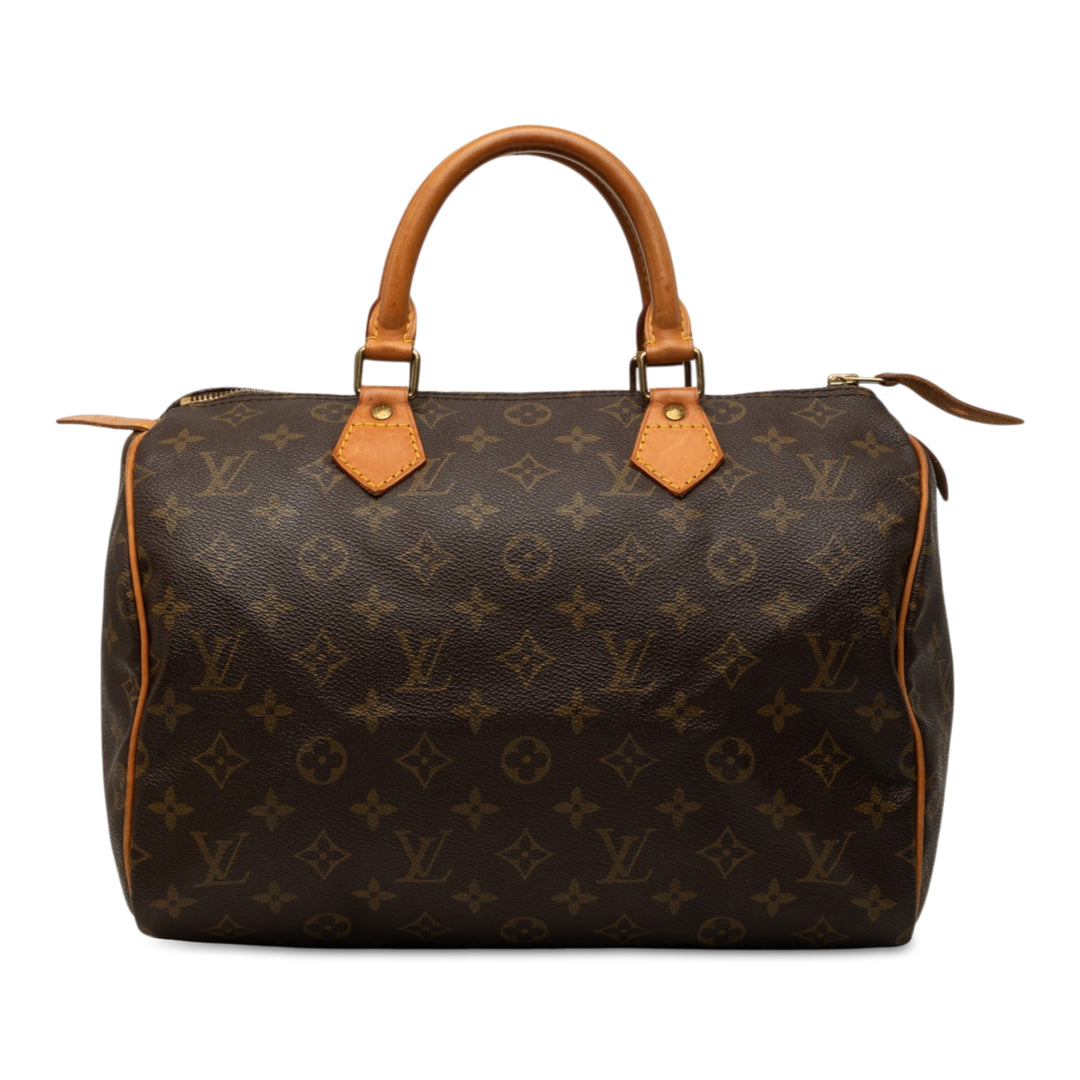 Louis Vuitton Speedy 30 Monogram Marron – vue principale – GABY PARIS