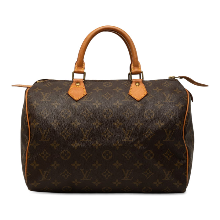 Louis Vuitton Speedy 30 Monogram Marron – vue principale – GABY PARIS