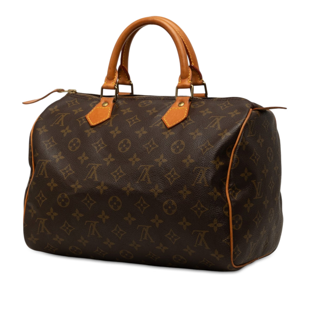 Louis Vuitton Speedy 30 Monogram Marron – vue 2 – GABY PARIS
