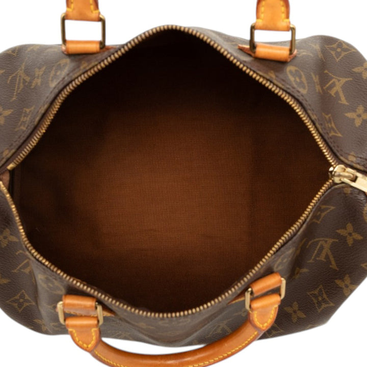 Louis Vuitton Speedy 30 Monogram Marron – vue 4 – GABY PARIS