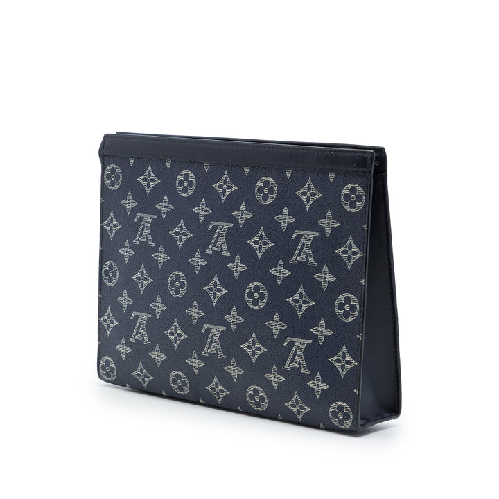 Louis Vuitton Chapman Brothers Savane Pochette Voyage MM Toile Monogram