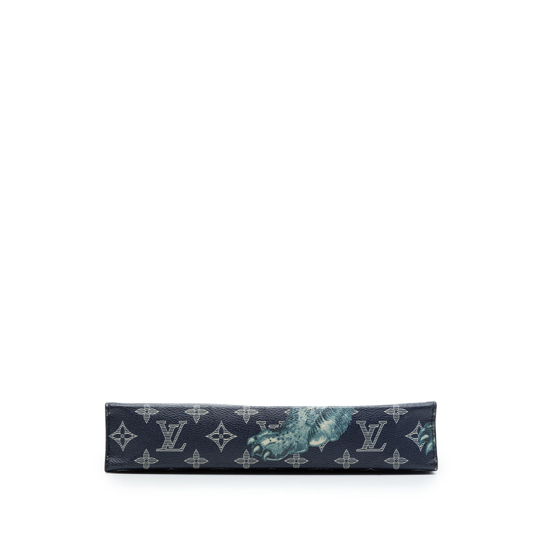 Louis Vuitton Chapman Brothers Savane Pochette Voyage MM Toile Monogram