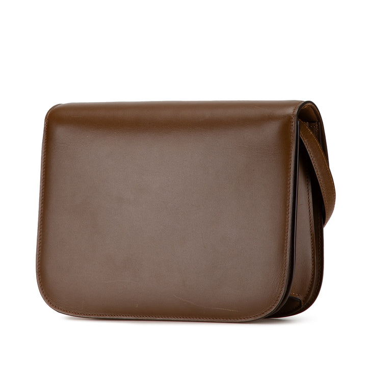 Medium Calfskin Classic Box Brown - Gaby Paris