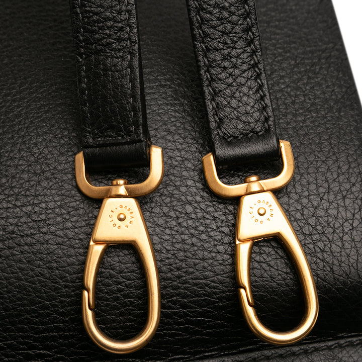 Dolce & Gabbana Cuir de veau Flat Sicily Sac