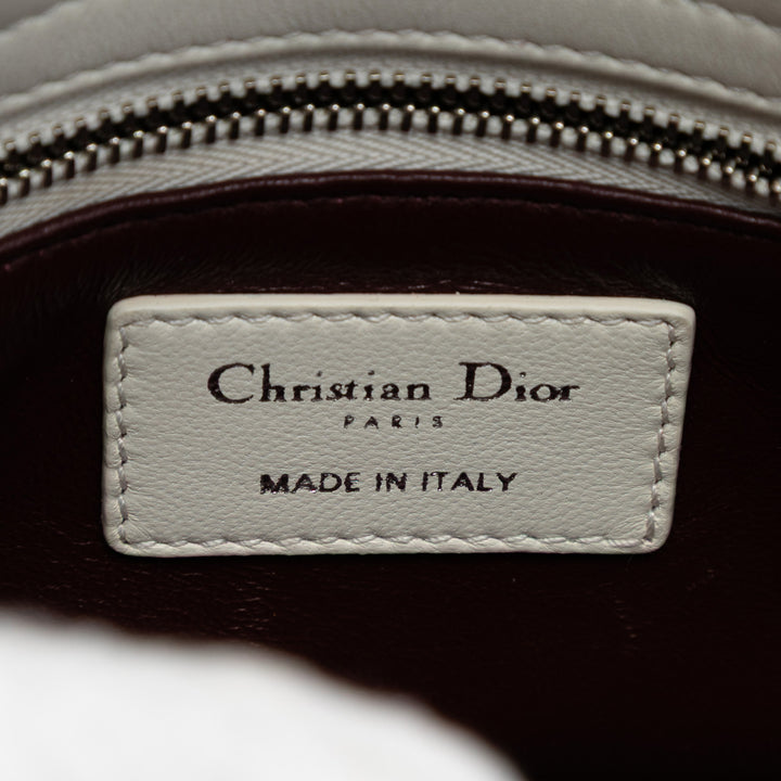 Dior Mini brodé Cuir de veau Lady Dior