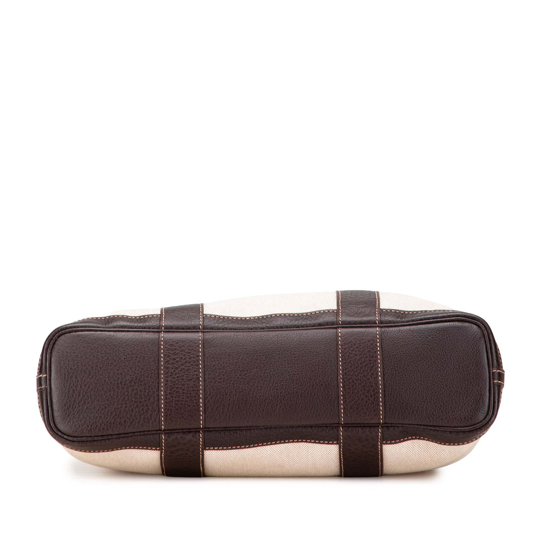 Hermès Toile et Buffalo Cuir Garden File 37