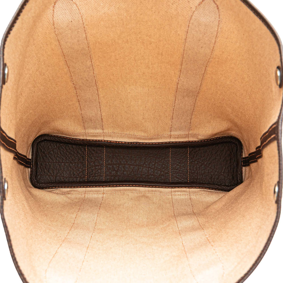 Hermès Toile et Buffalo Cuir Garden File 37