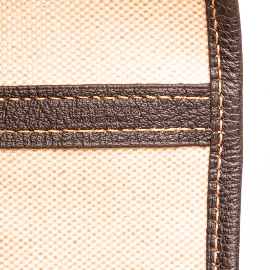 Hermès Toile et Buffalo Cuir Garden File 37