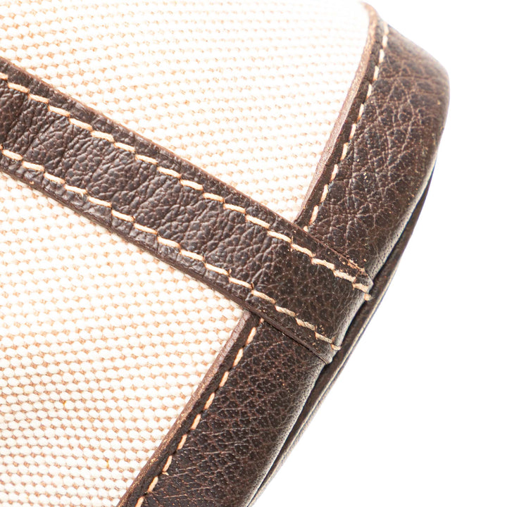 Hermès Toile et Buffalo Cuir Garden File 37