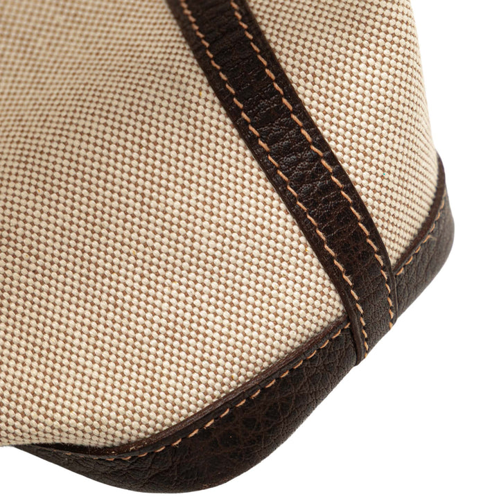 Hermès Toile et Buffalo Cuir Garden File 37