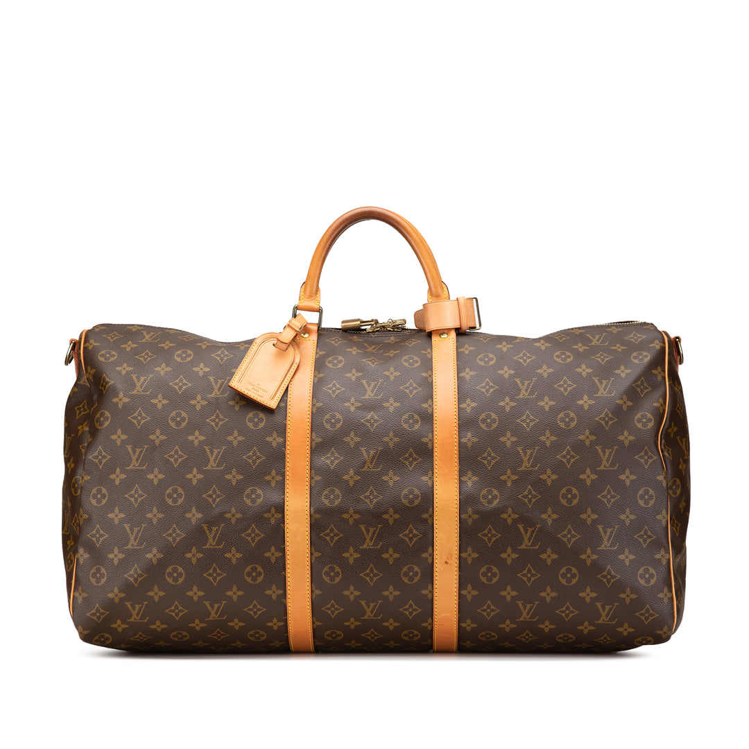 Monogram Keepall Bandouliere 60 Brown - Gaby Paris