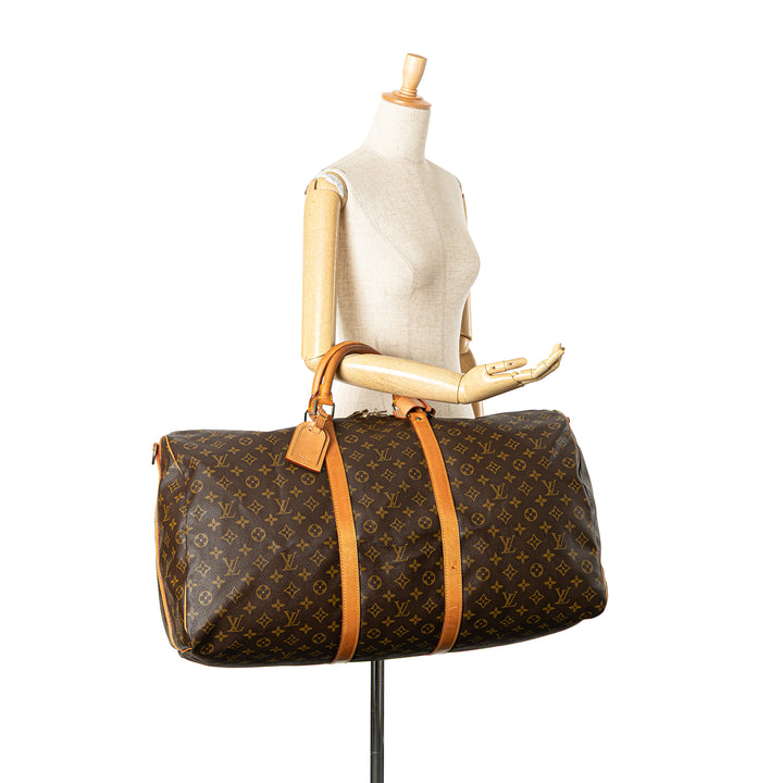 Monogram Keepall Bandouliere 60 Brown - Gaby Paris