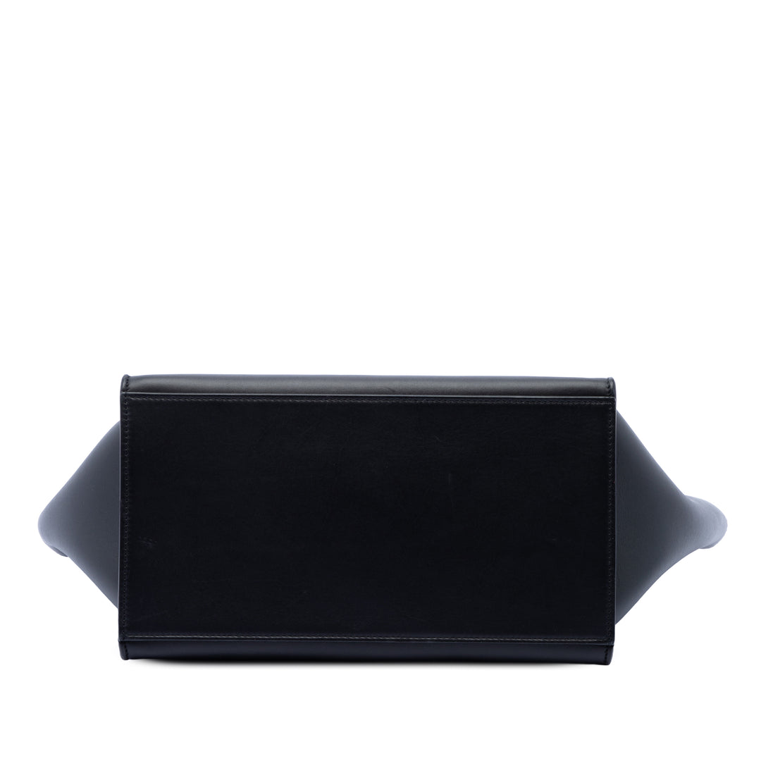 Celine Medium Tricolor Cuir Trapeze Sac