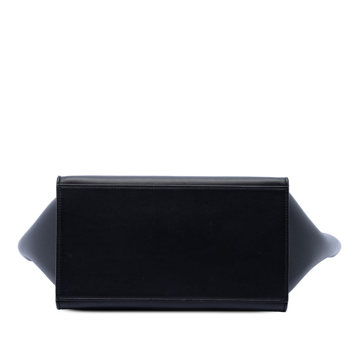 Celine Medium Tricolor Cuir Trapeze Sac