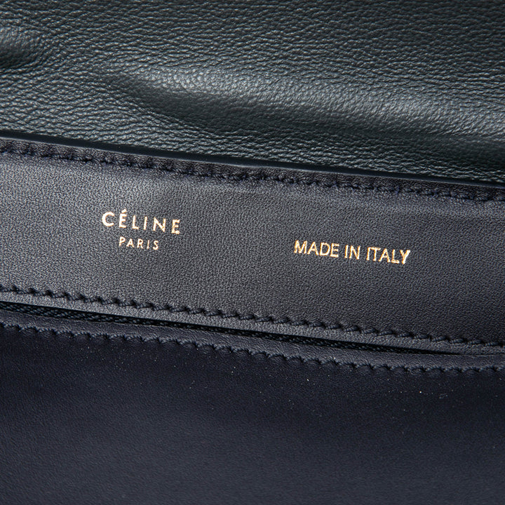 Celine Medium Tricolor Cuir Trapeze Sac