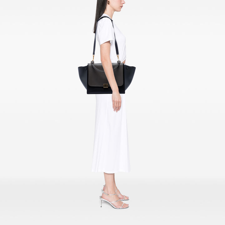 Celine Medium Tricolor Cuir Trapeze Sac