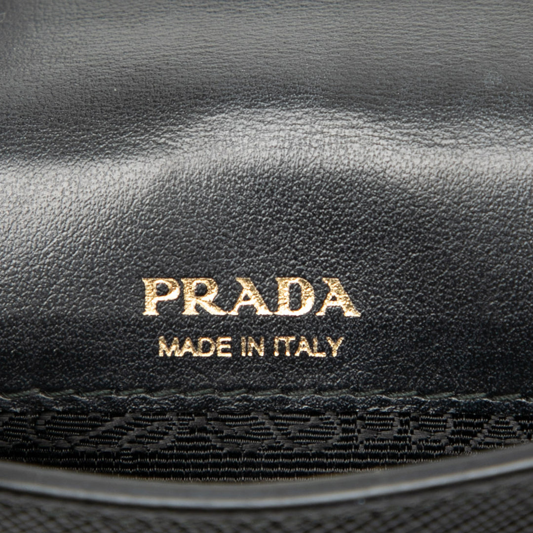 Prada Mini Saffiano Lux anse supérieure Bag