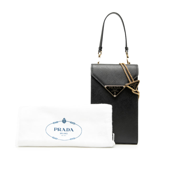 Prada Mini Saffiano Lux anse supérieure Bag