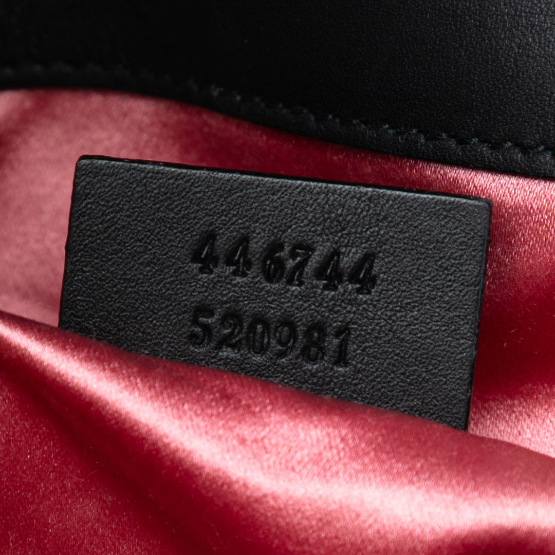 Gucci Small GG Marmont Matelasse Velours Sac bandoulière