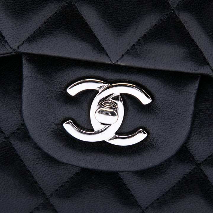 Chanel Jumbo Classic Cuir d’agneau Double rabat