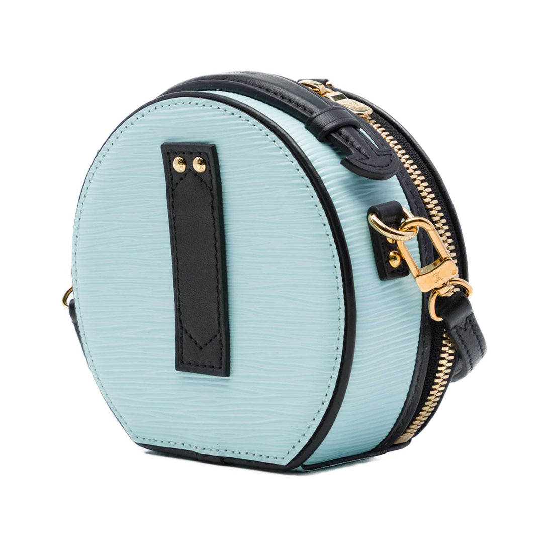 Louis Vuitton Boite Chapeau Mini Épi Bleu