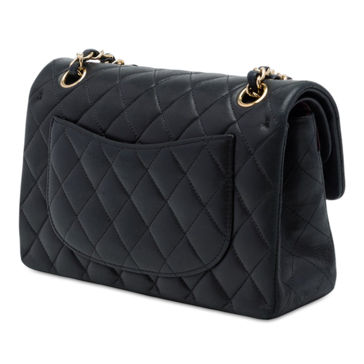 Chanel Classic Double rabat Petit Cuir d'agneau Noir – vue 2 – GABY PARIS