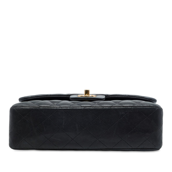 Chanel Classic Double rabat Petit Cuir d'agneau Noir – vue 3 – GABY PARIS