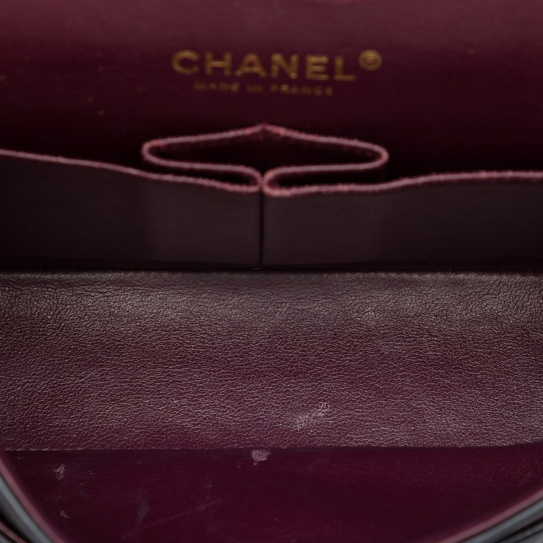 Chanel Classic Double rabat Petit Cuir d'agneau Noir – vue 4 – GABY PARIS
