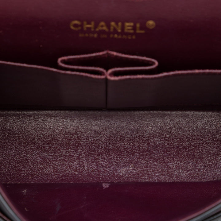 Chanel Classic Double rabat Petit Cuir d'agneau Noir – vue 4 – GABY PARIS